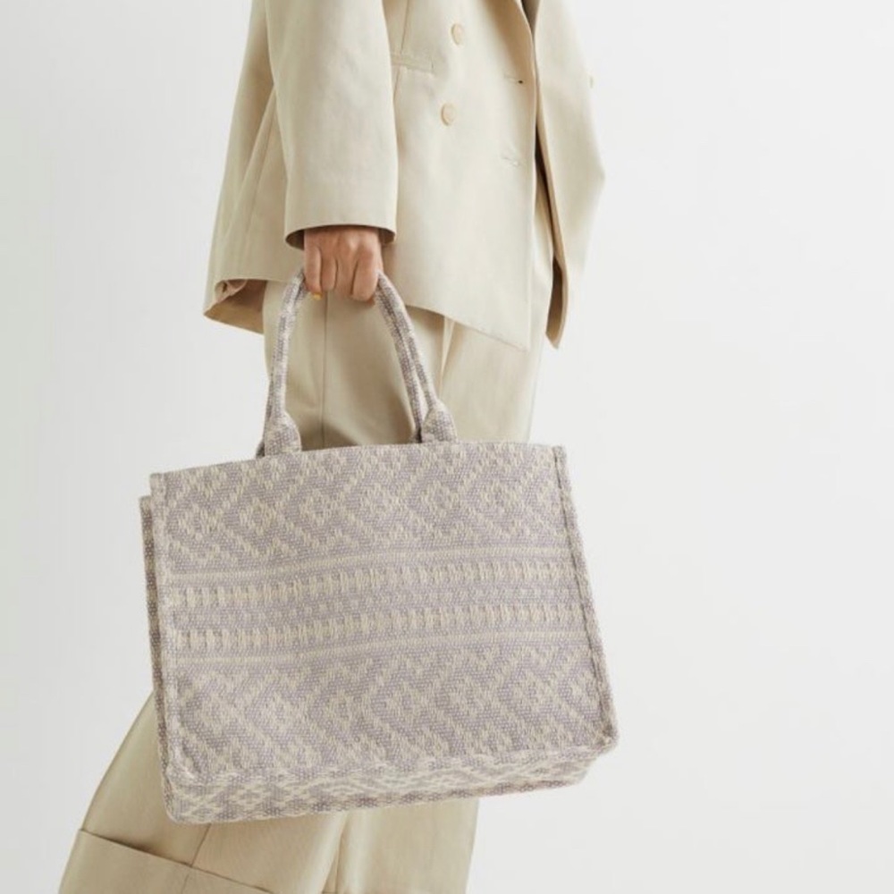 H&M Jacquard Weave Bag